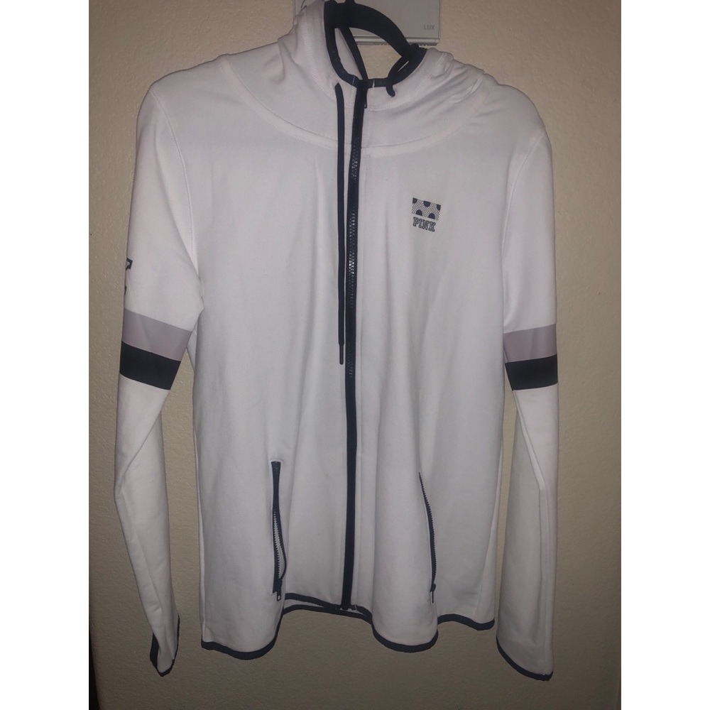 White Victoria’s Secret jacket